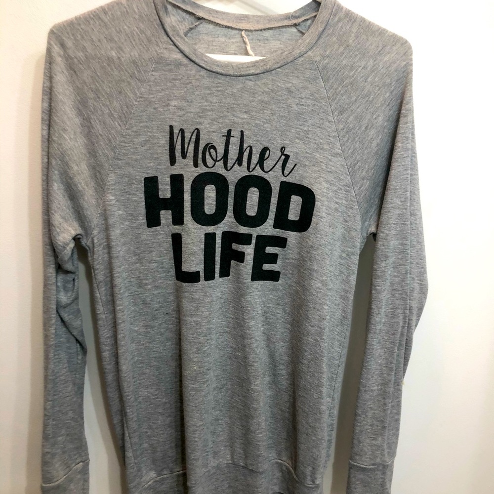 Handmade shirt from Etsy.